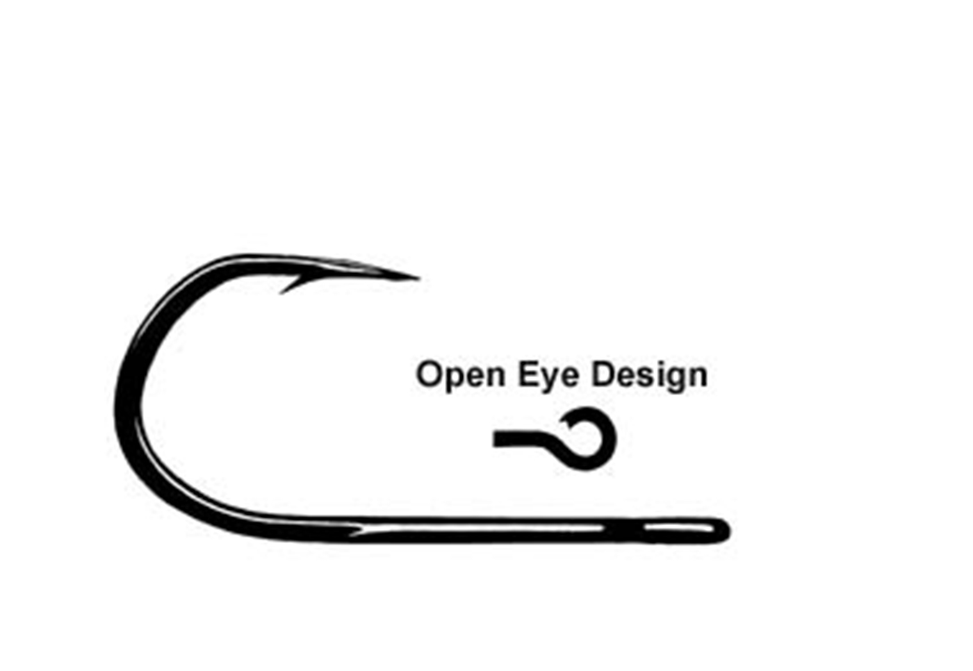 4/0 Fish WOW!® 6X Siwash Nickel Hooks Open Eye Choose from Qty 20 50 100  200 lot