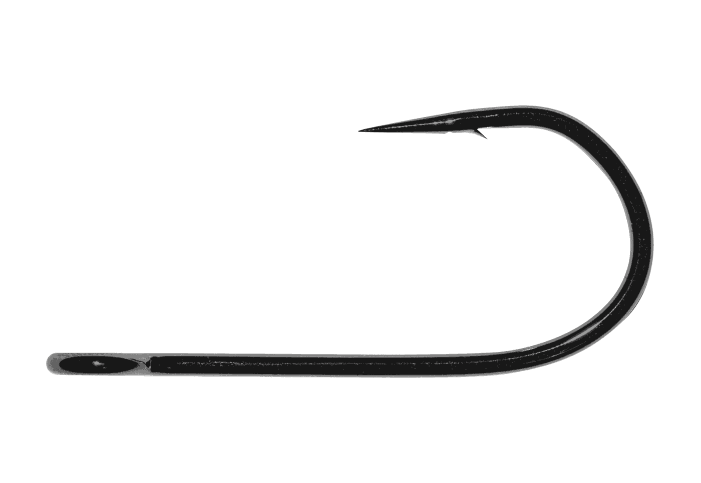 OWNER Black Chrome Mutu Light Wire Circle Hooks 5114-161 Size 6/0-3 pack